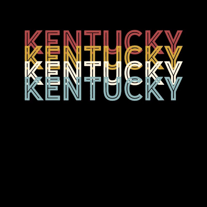 US 70er Retro State Vintage Kentucky