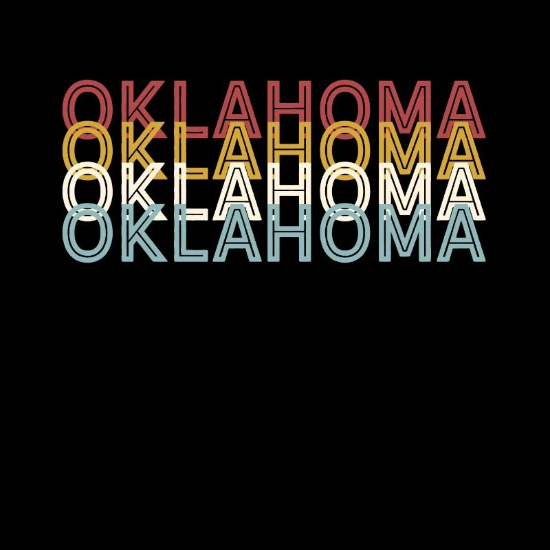 US 70er Retro State Vintage Oklahoma
