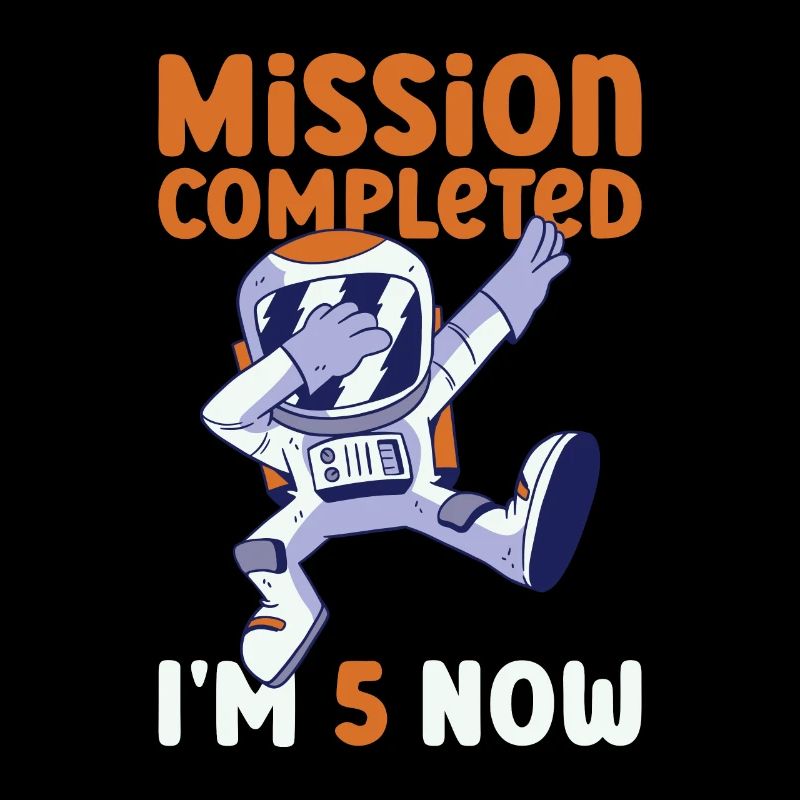 5ème anniversaire astronaute 5 ans