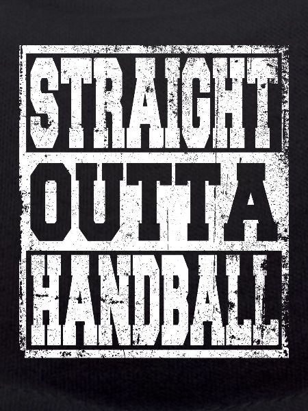 Handball en disant drôle
