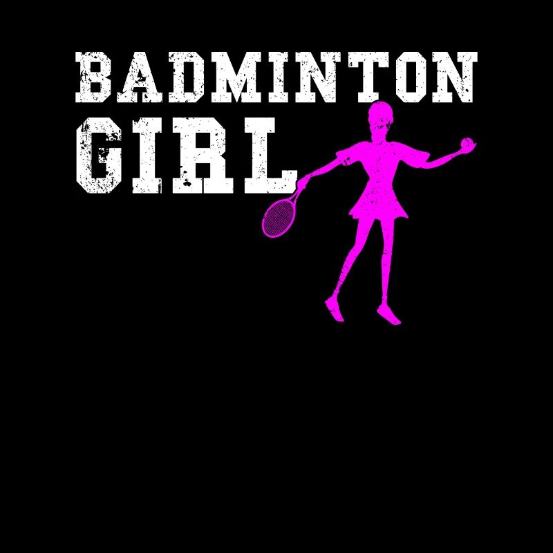 fille de badminton