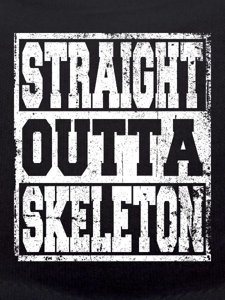 Skeleton saying funny