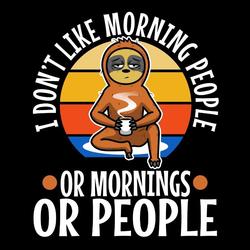 Je déteste les gens du matin