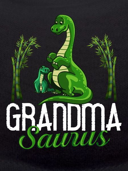 Dinosaurier Oma Saurus Omasaurus Großmutter