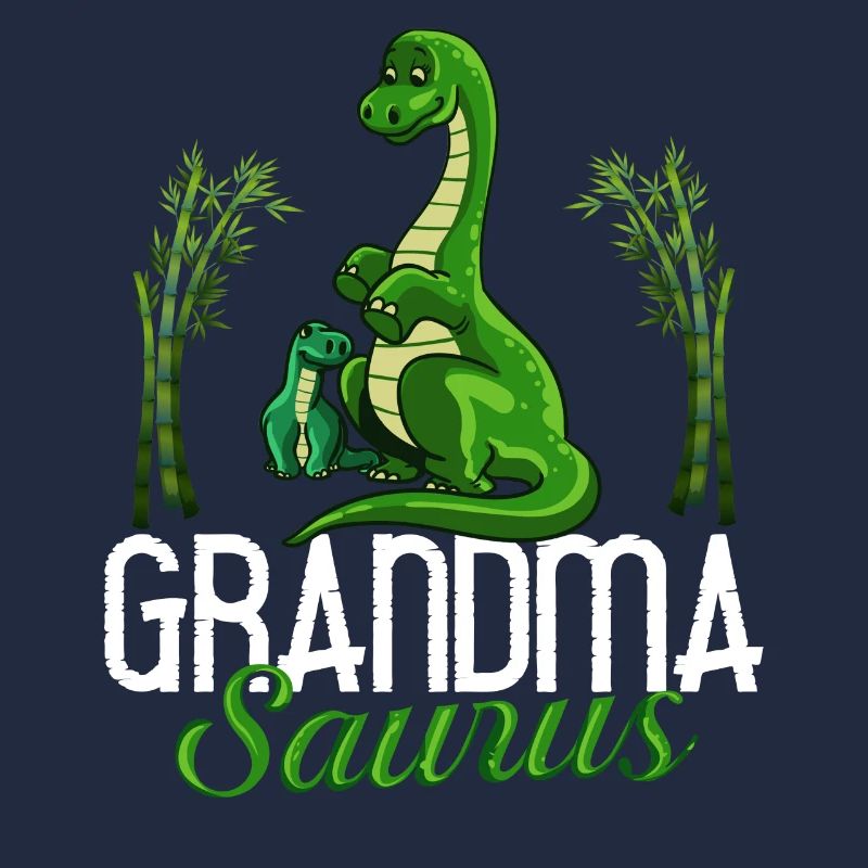 Dinosaurier Oma Saurus Omasaurus Großmutter