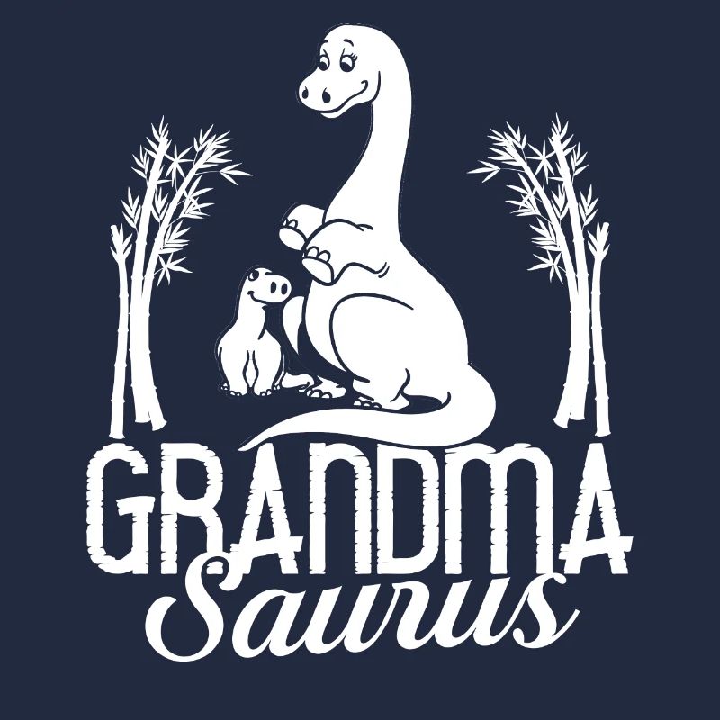 Dinosaurier Oma Saurus Omasaurus Großmutter