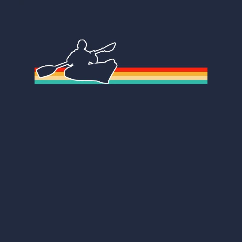 Canoeing Retro