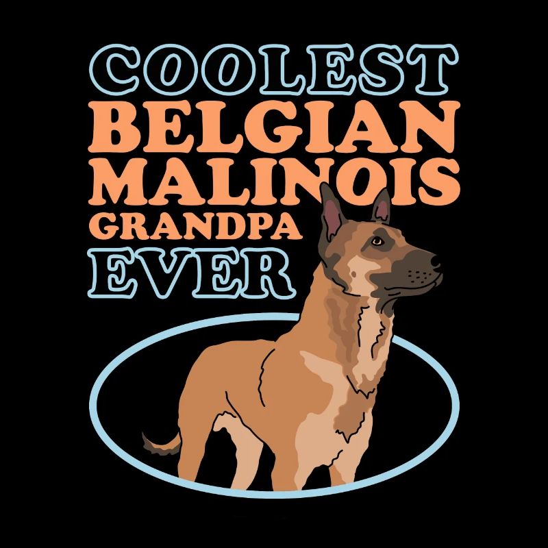 Malinois Grandpa Belgischer Schäferhund Geschenk