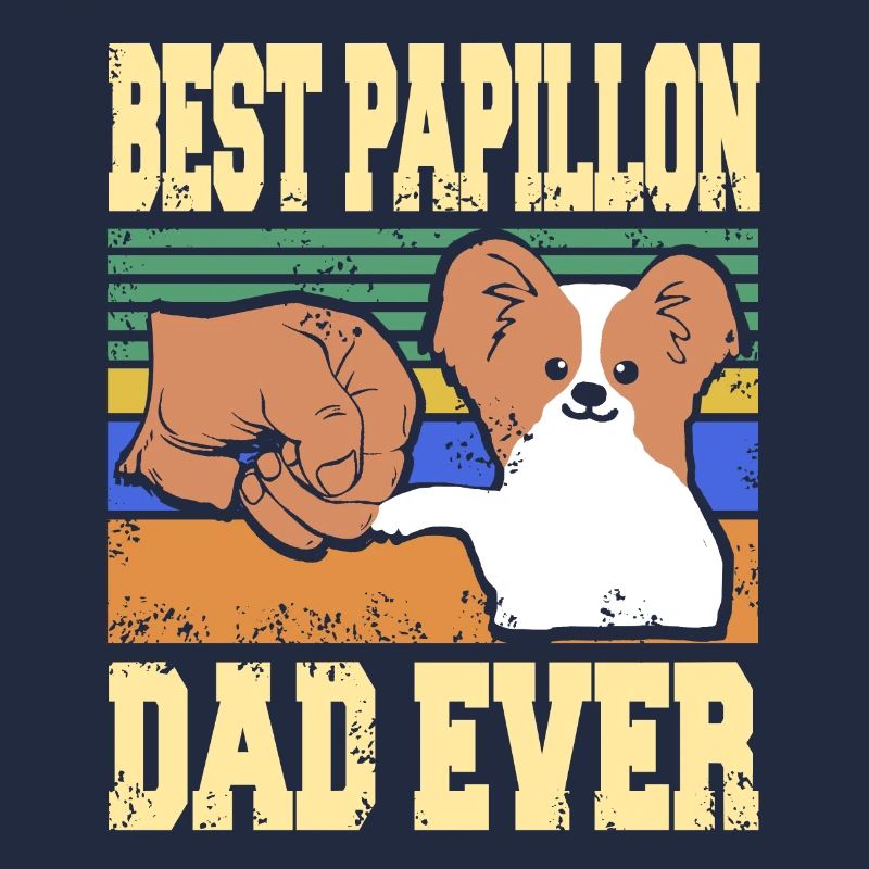 Bester Papillon Papa aller Zeiten Toy Spaniel
