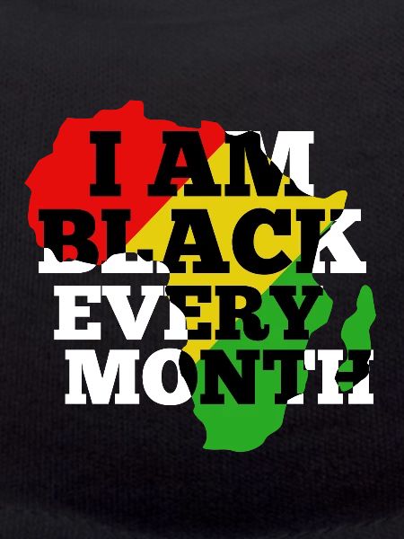 Im black every month