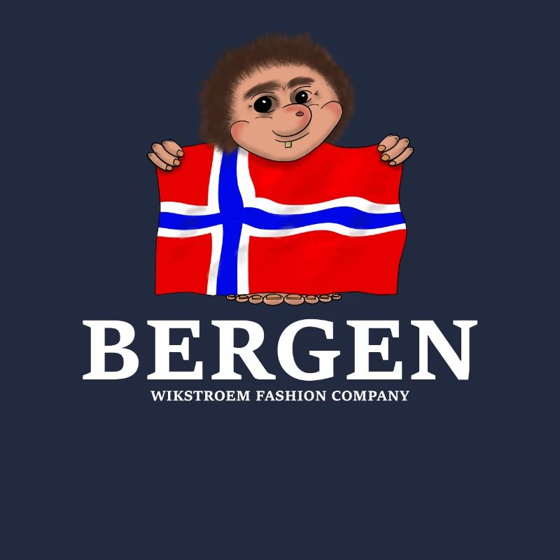 norway troll myths flag mountains vacation