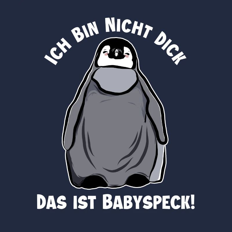 Ich bin nicht Dick Babyspeck Seevogel