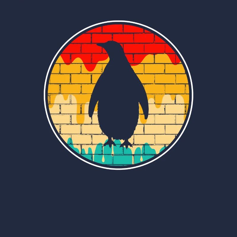 Retro Pinguin