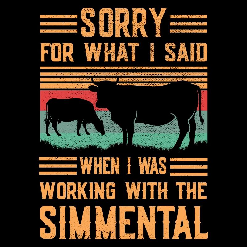 Désolé pour ce que j’ai dit Simmental