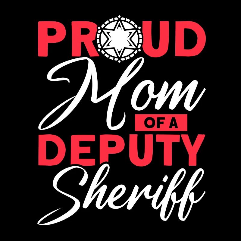 Stolze Mama Hilfssheriff Mama Mutter