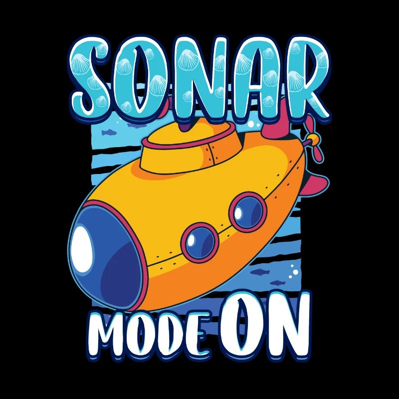 Sonar Mode On Future Submarine Marine Biologist