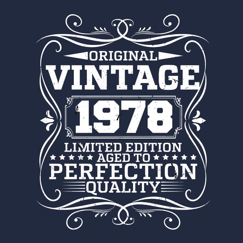 Vintage 1978 Édition Limitée Originale