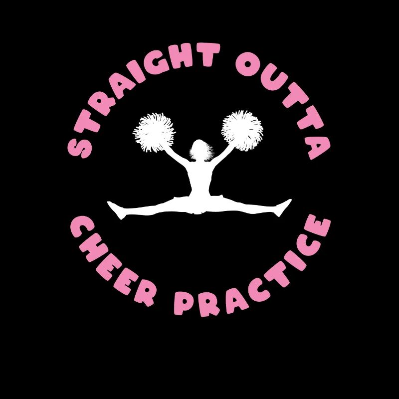 Straight Outta Cheer Practice