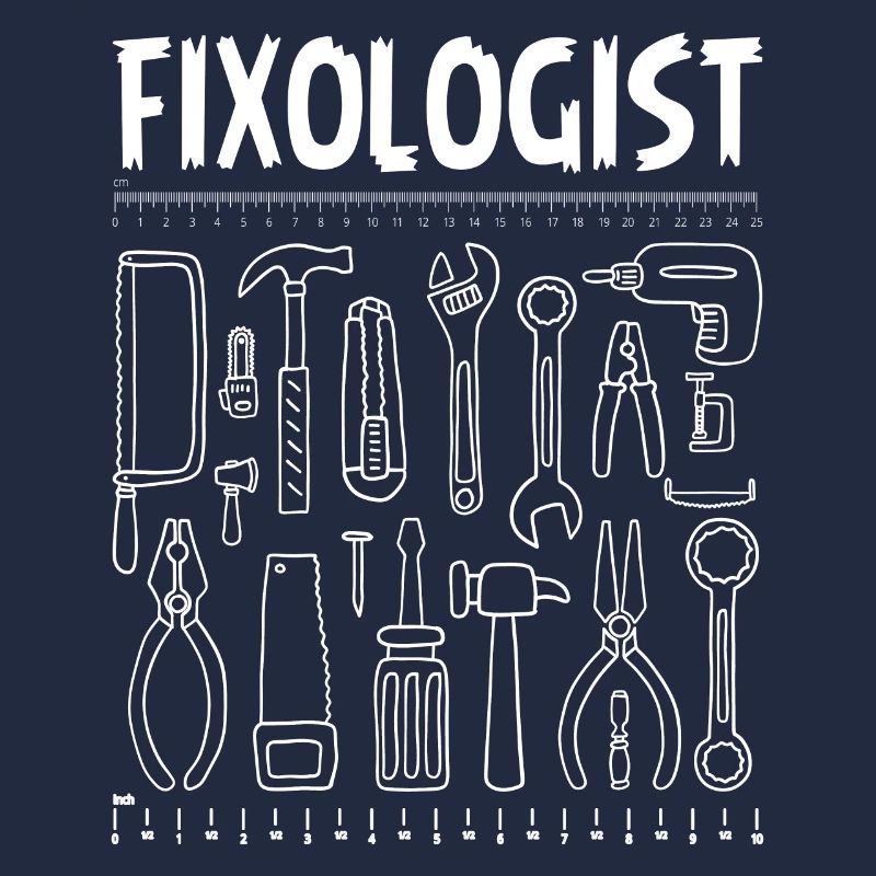 Fixologue Bricoleur Outils Menuisier Charpentier BRICOLAGE