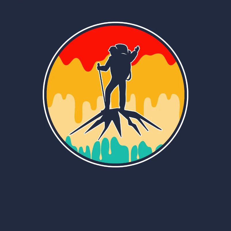 Bergsteigen Retro