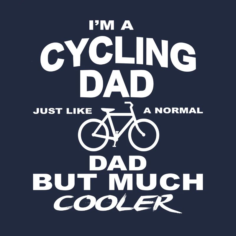 Faire du vélo papa comme un papa normal Drôle de tee