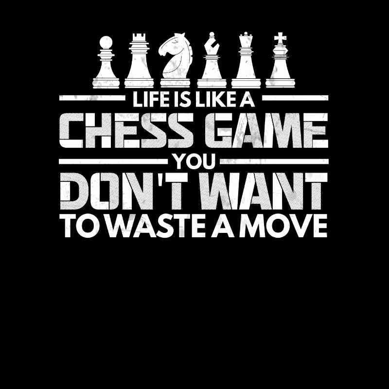 Jeu d’échecs de vie Gaspiller no move Échecs