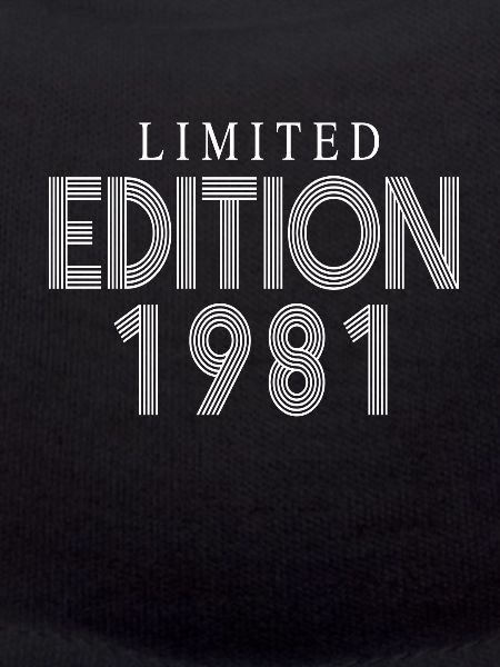 Édition limitée 1981