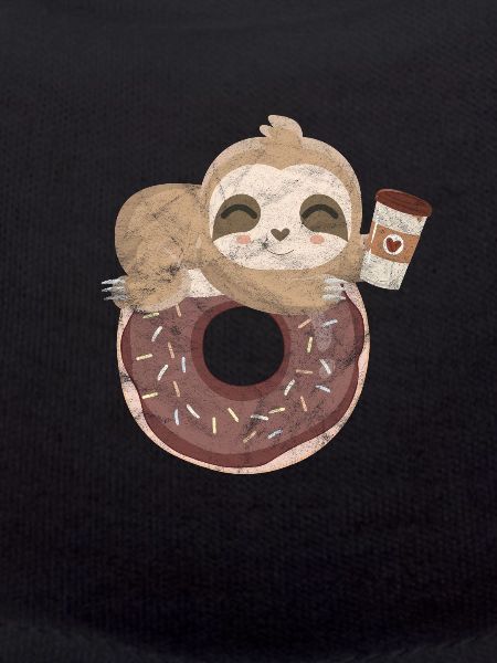 Donut Coffee Sloth