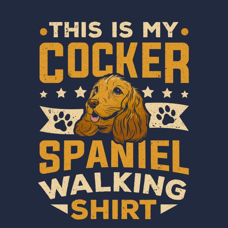 Das ist mein Cocker Spaniel Walking