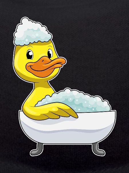 Duck Bathing Bathtub