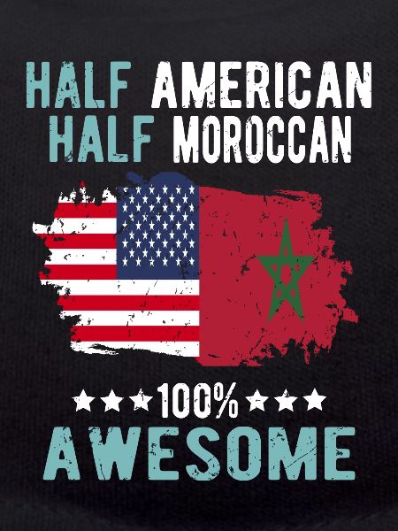 Moitié américain moitié marocain