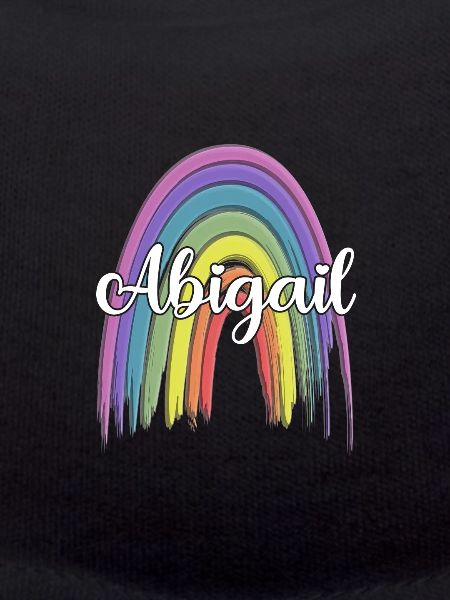 ABIGAIL Rainbow Cursive