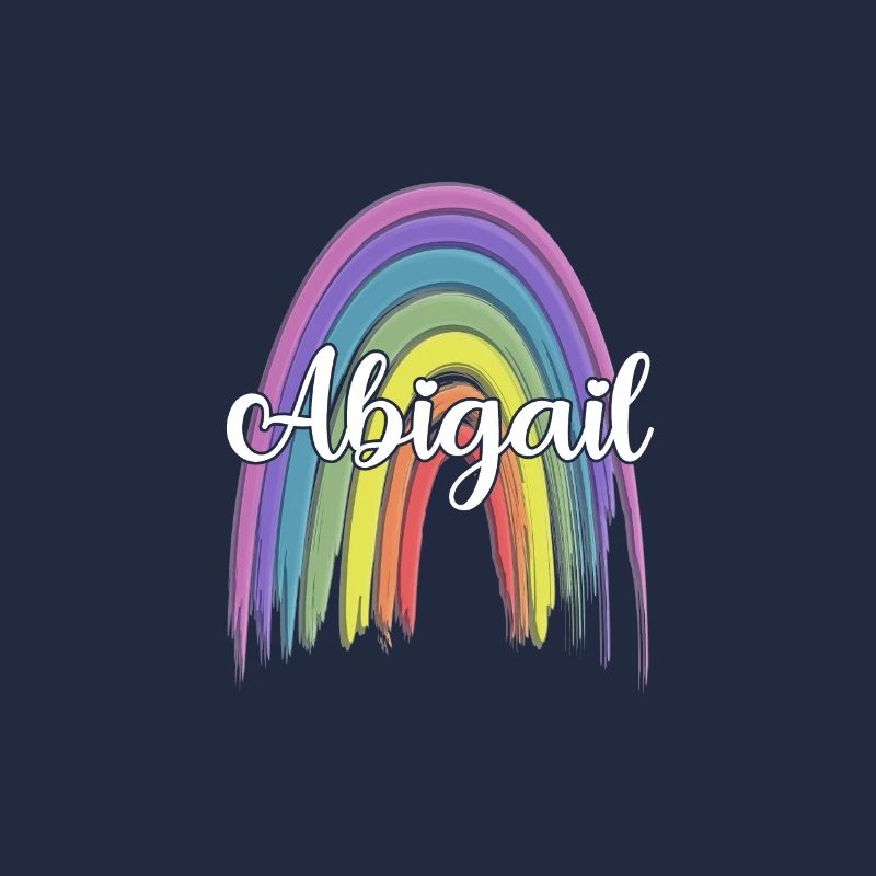 ABIGAIL Rainbow Cursive