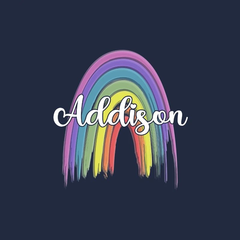 ADDISON Rainbow Cursive