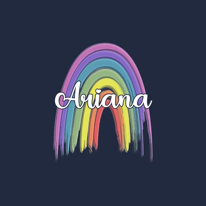 ARIANA Rainbow Cursive
