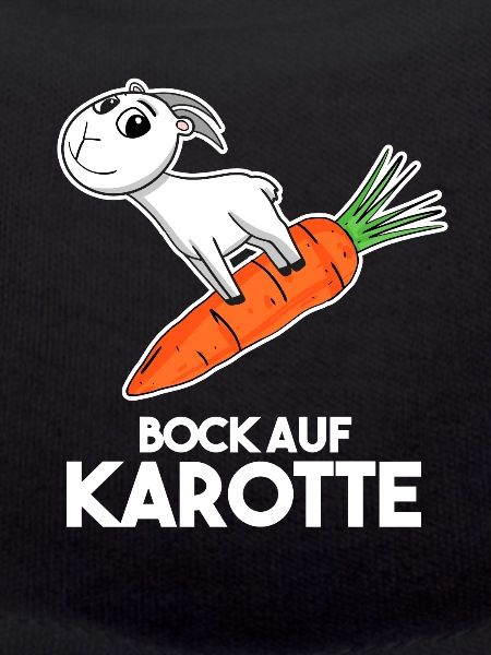 Karotte Ziege Ziegenbock