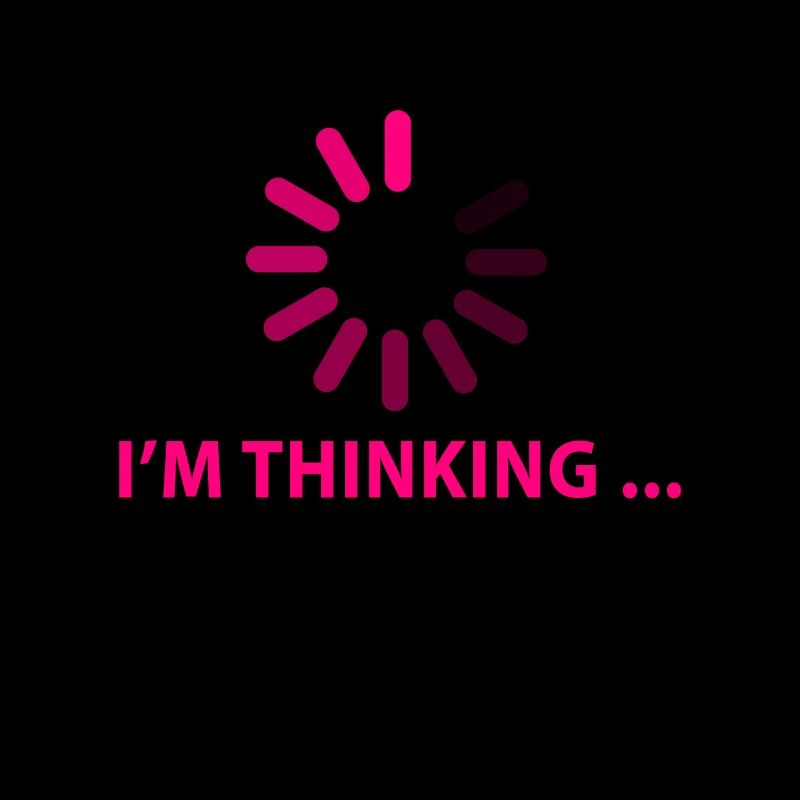 Je réfléchis. Annuler, icône de chargement Pensée