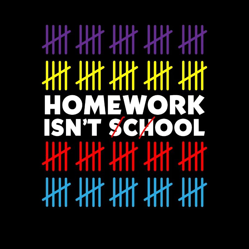 Homework Isn't School Cool Schoolchild