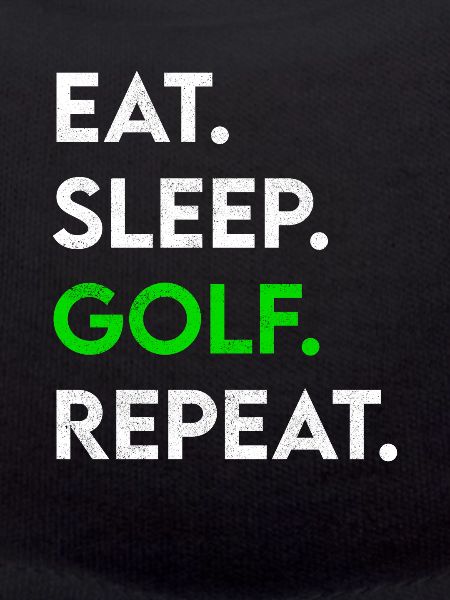 manger dormir golf répéter