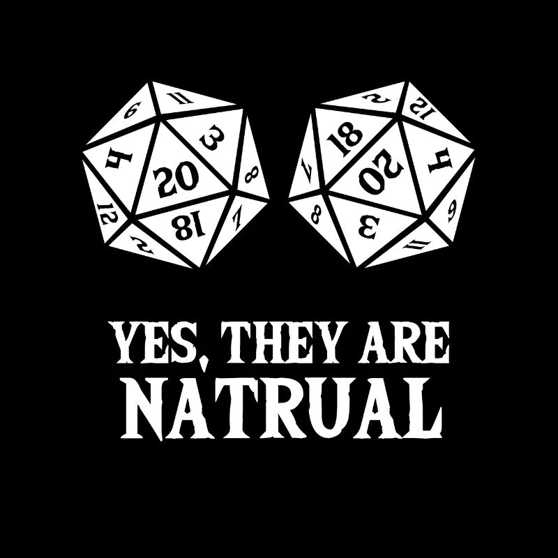 Naturel D20 Jeu de rôle Tabletop PnP RPG Pen and