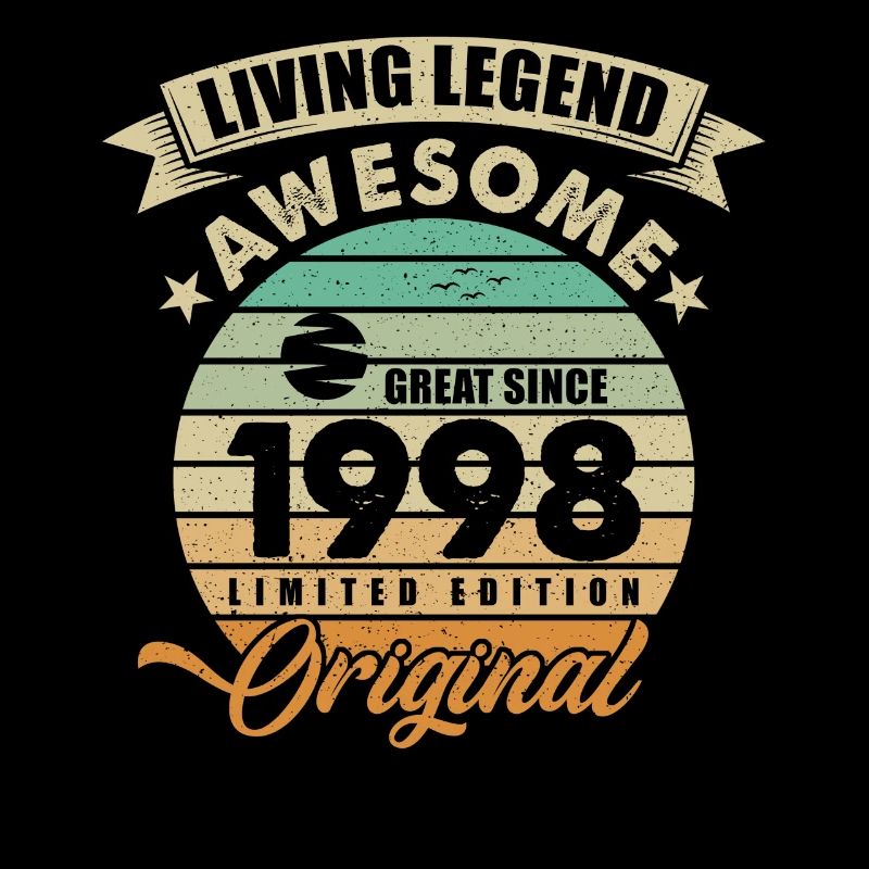 1998 Birthday Retro Orginal