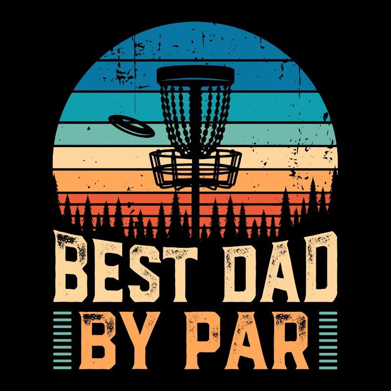 Lustige Disc Golf Best Dad By Par Vatertag Geschenk