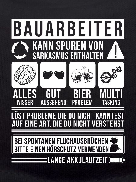 Bauarbeiter Baustelle
