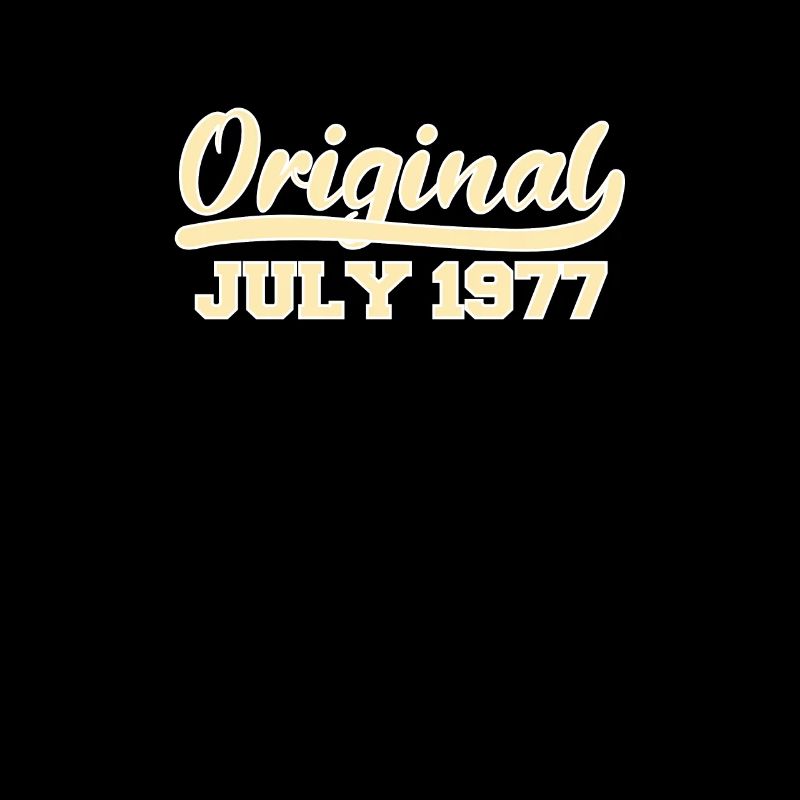 45. Geburtstag Juli Jahrgang 1977 Geschenkidee