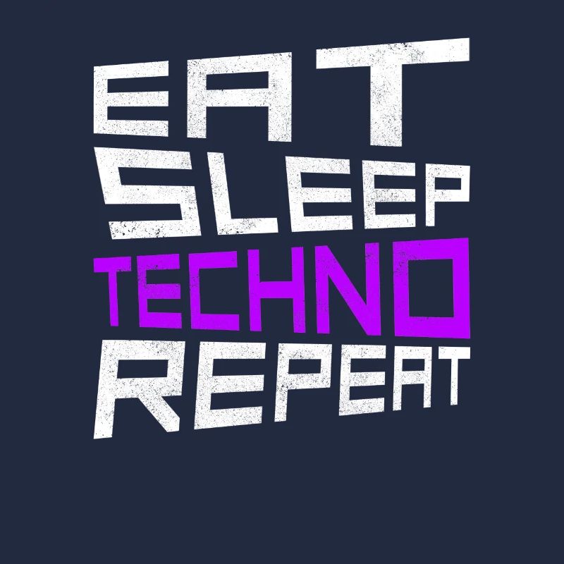manger du sommeil techno répéter