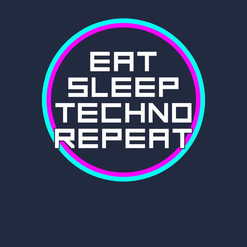 manger du sommeil techno répéter