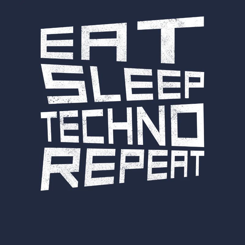 manger du sommeil techno répéter