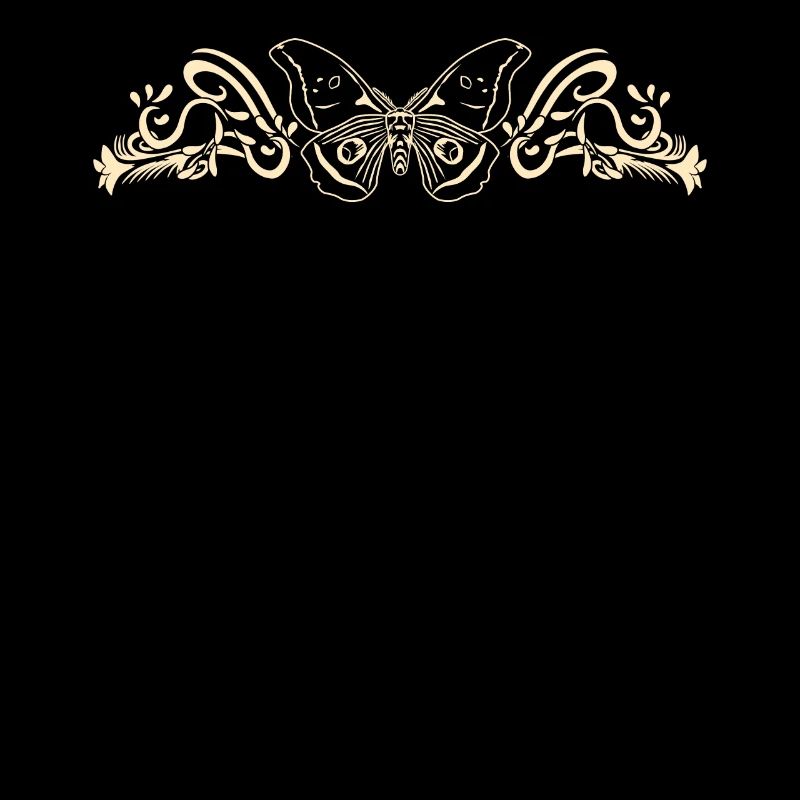Moth Motten Occult Motte Mystical Goth