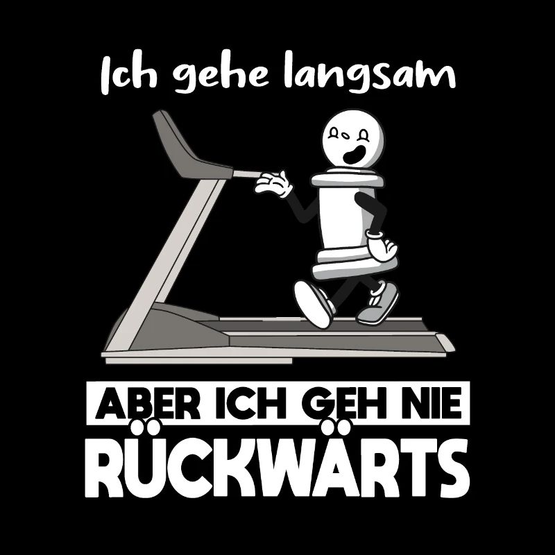 Gehe Langsam Nie Rückwärts Schach Laufband