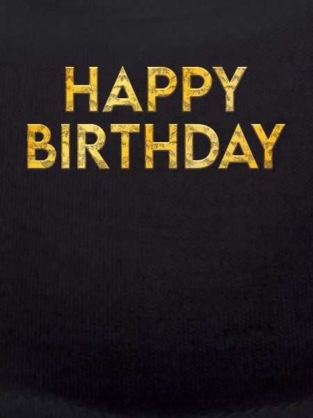 Happy Birthday
